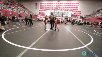 43 lbs Consi Of 8 #1 - Talen Neumann, Carl Albert vs Ellis Jerry, Rough Riders