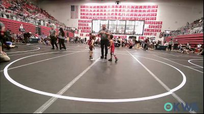 43 lbs Consi Of 8 #1 - Talen Neumann, Carl Albert vs Ellis Jerry, Rough Riders