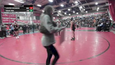 150 lbs Champ. Round 2 - Colton McEnroe, West Torrance vs Isaac Rea, Lakeside