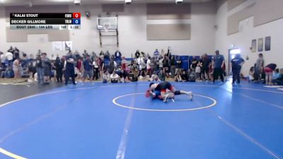 144 lbs 5th Place Match - Kalai Stout, Fighting Squirrels Wrestling Club vs Decker Gillmore, Team Real Life Wrestling