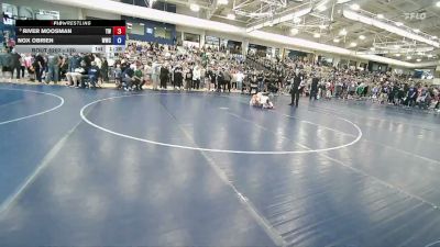 120 lbs Quarterfinal - River Moosman, Timpanogos Wrestling vs Nox Obrien, Wasatch Wrestling Club