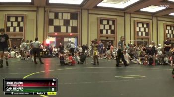 82 lbs Quarterfinals (8 Team) - Jojo Igneri, Yale Street WC vs Cam Renfer, Mat Assassins