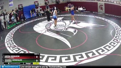 103-108 lbs 3rd Place Match - Vianna Gonzalez, Centennial vs Jayda Noguchi, Punahou Girls