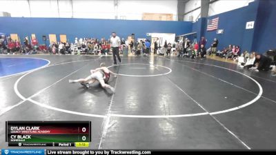 80 lbs Champ. Round 1 - Dylan Clark, Legacy Wrestling Academy vs Cy Black, Homedale