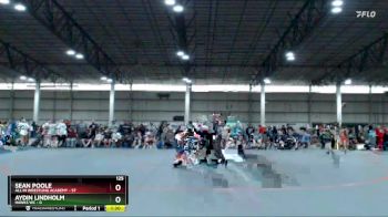 125 lbs Round 1 (4 Team) - Sean Poole, All IN Wrestling Academy vs Aydin Lindholm, Hawks WC