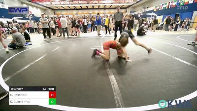 70-73 lbs Rr Rnd 3 - Cooper Ross, Tonkawa Takedown Club vs Casin Guerra, Newcastle Youth Wrestling