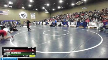 170 lbs Cons. Round 5 - Blake Hicks, Clovis West vs Junior Bojorquez, South High