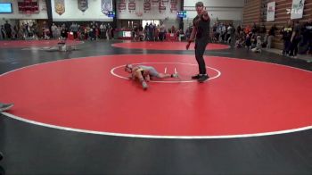 Bracket 16 lbs Semifinal - Cael Eatock, High Altitude Wrestling Club vs Vincent Lange, Davis County Elite