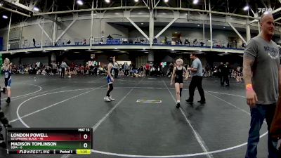 84 lbs Finals (2 Team) - London Powell, U2 Uprising Black vs Madison Tomlinson, SEPA