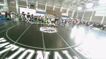 74 lbs 3rd Place Match - Owen Jeppesen, Riverton Wolfpack Wrestling vs Brenden Wolf, Bear River Wrestling Club