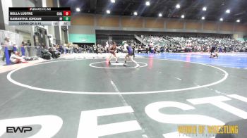 100 lbs Consi Of 8 #1 - Bella Lustre, Coalinga Roughnecks vs Samantha Jordan, Nevada Elite