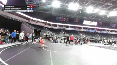 106 lbs Final - Elissa Cruz, Team LTD vs Rhemy Hutchcraft, Missouri Blue