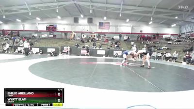 174 lbs Cons. Round 4 - Wyatt Elam, UMary vs Emilio Arellano, Tiffin