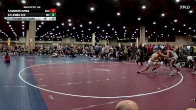 165 lbs Round 3 (6 Team) - Coleman Lee, Team Mat Clash vs Kameron Jones, North Shelby Regulators Blue