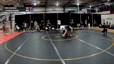 57 kg Cons. Semis - Koda Holeman, Central Coast Regional Training Center vs Charlie Farmer, West Point Wrestling Club