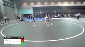 165 lbs Round Of 16 - Shaiden Carr, Southern Oregon vs Brett McIntosh, Wyoming