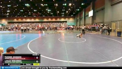 57-61 lbs Round 3 - Logan Iribarren, Yerington Lions Wrestling vs Tucker Johnson, Spanish Springs Wrestling Club