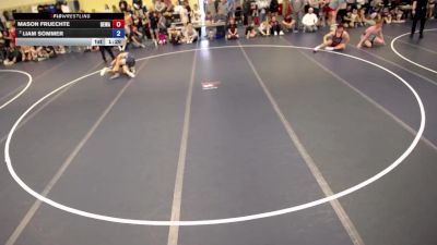126 lbs Champ. Round 2 - Mason Fruechte, Berge Elite Wrestling Academy vs Liam Sommer