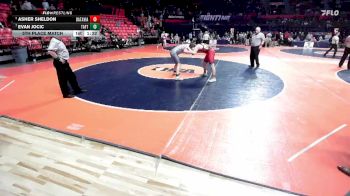 3A 215 lbs 5th Place Match - Asher Sheldon, Batavia vs Evan Jocic, Chicago (Taft)
