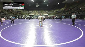 108 lbs 3rd Place - Xavier Garcia, Clovis West vs Tyler Sweet, Clovis North