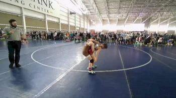 82 lbs 1st Place Match - Knixon Cahill, Top Of The Rock Wrestling Club vs Kaino Saimoni, Team Pride Academy