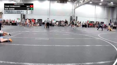 138 lbs Round 2 (4 Team) - Zion Borge, Sub-Zero GT vs Tyler Youngcourt, Mat Assassins Black