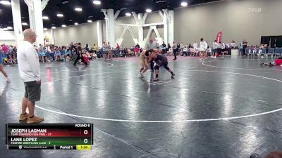 165 lbs Round 6 (8 Team) - Joseph Lagman, Team Diamond Fish Pink vs Lane Lopez, Foxfire Wrestling Club