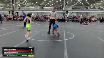 56 lbs Round 1 (4 Team) - Sawyer Oakes, Revival vs Delanie Nguyen, Headhunters