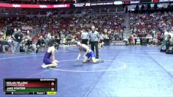 3A-150 lbs Quarterfinal - Jake Pontier, Indianola vs Nolan Fellers, Bondurant-Farrar