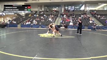 145 lbs Champ. Round 1 - Madeline Haynes, Lindenwood University vs Meredith Nash, Chadron