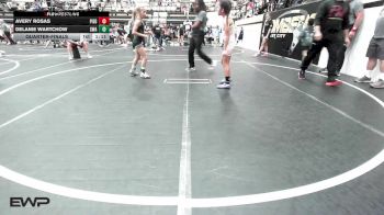 67 lbs Quarterfinal - Avery Rosas, Piedmont vs Delanie Wartchow, Shelton Wrestling Academy
