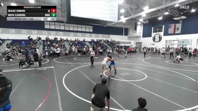 126 lbs Cons. Semi - Isaac Ihmud, Eastvale Elite vs Nick Cardiel, Rancho Bernardo Wrestling Club