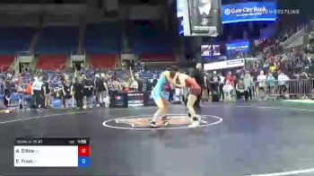 112 lbs Consi Of 16 #1 - Allister Dillow, Idaho vs Emily Frost, New York