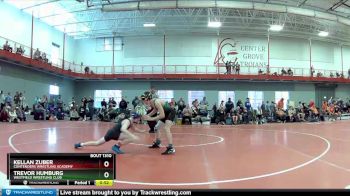 106 lbs Champ. Round 1 - Kellan Zuber, Contenders Wrestling Academy vs Trevor Humburg, Westfield Wrestling Club