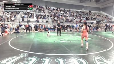 U17 Women - 43 lbs Quarters - Lindsey Lau, HI vs Timmery Condit, CO