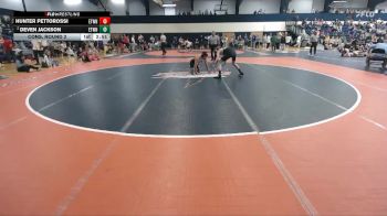 125 lbs Cons. Round 2 - Deven Jackson, Elizabethtown vs Hunter Pettorossi, Elizabethtown
