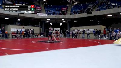 125 lbs Cons. Round 3 - Fatima Martinez, Unattached vs Rose McFadden, Unattached