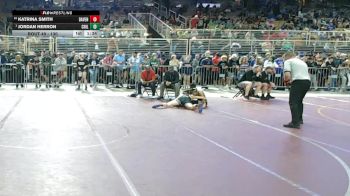 130 lbs Champ. Round 1 - Jordan Herron, Chiles vs Katrina Smith, Davenport