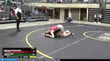 132 lbs 3rd Place Match - Mattie Papenthien, Middleton vs Aevri Ciha, Cambridge