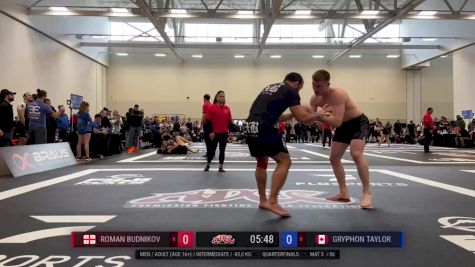 Roman Budnikov vs Gryphon Taylor 2024 ADCC Niagara Open