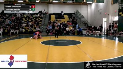 Boys-173 lbs Semifinal - Owen Garriques, Clarke`s Dream Team vs Antonio Maiden, Kierra`s Pain Masters