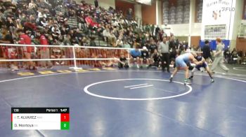 138 lbs Champ. Round 3 - THOAMS ALVAREZ, Mayfair vs Damian Montoya, Clovis North