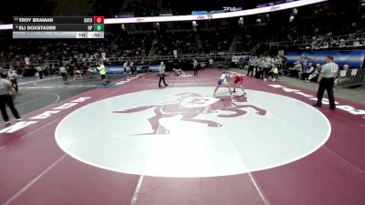 II-157 lbs Cons. Round 4 - Eli Doxstader, Holland Patent vs Troy Braman, O-G