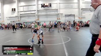 60 lbs Round 1 (6 Team) - Layten Marsh, Contenders WA Blue vs Carter Pollock, Brawler Elite