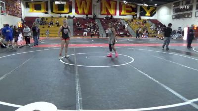 135 lbs Round 5 - Juliet Salazar, Northview High School vs Heidi Fernandez, WWC