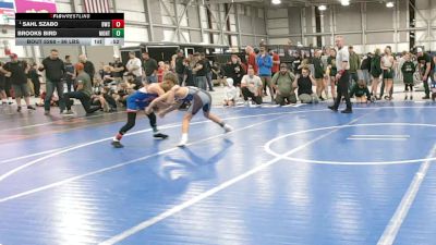 86 lbs Cons. Sub-quarters - Brooks Bird, Montana vs Sahl Szabo, Buzzsaw Wrestling Club