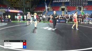 106 lbs Rnd Of 64 - Addisyn Darling, Nebraska vs Daylee Watson, Pennsylvania