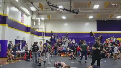 60 lbs Round 2 - Ethan Eller, Mid-South Wrestling Academy vs Noah Peeler, Gaffney