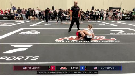 Gia Nguyen vs Elizabeth Valk 2025 ADCC Orlando Open/Youth Trials
