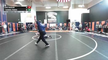 157 lbs Cons. Round 4 - Gabriel Pinedo, Clovis North vs Luke Kessler, San Clemente